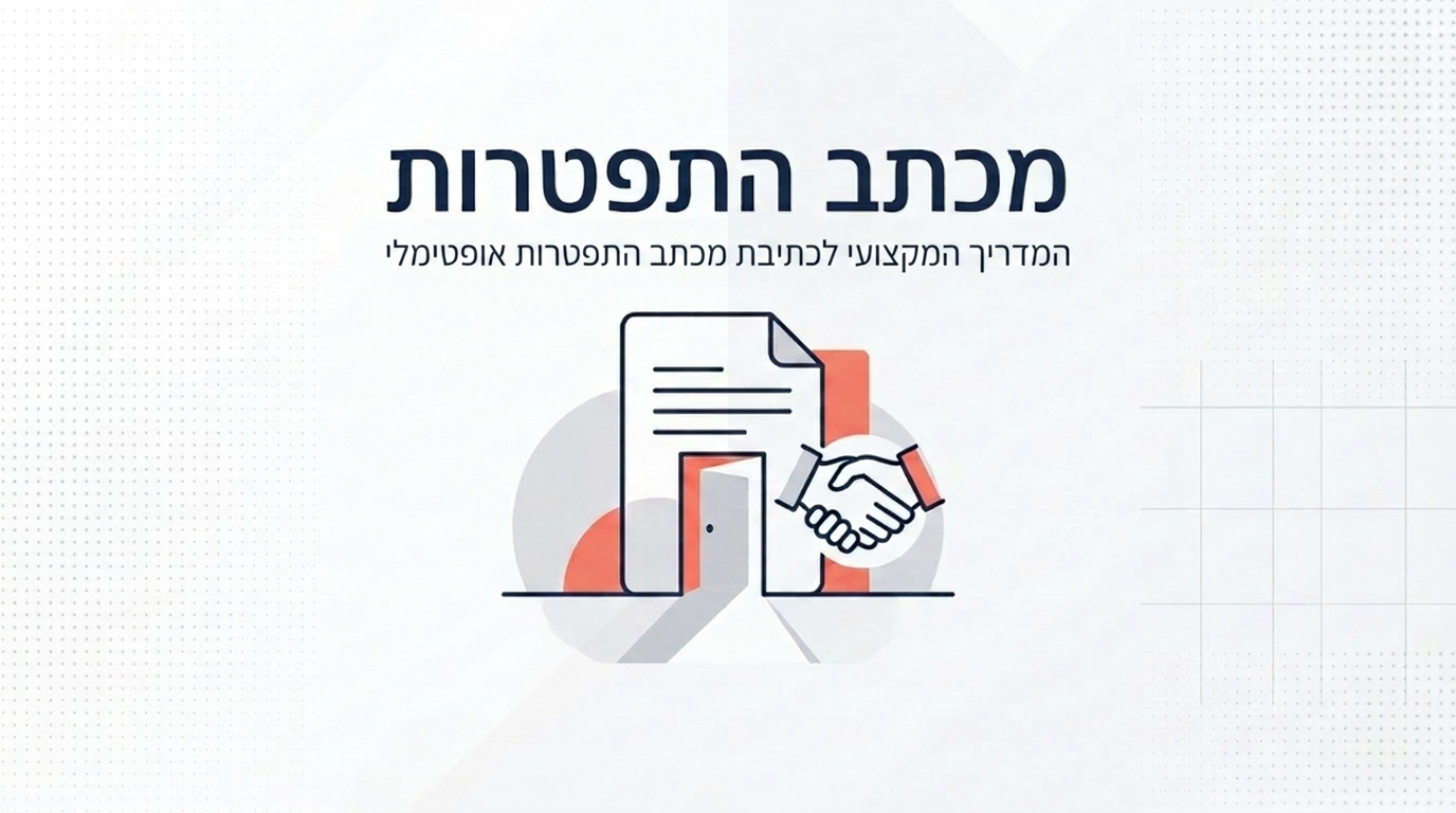 מכתב התפטרות